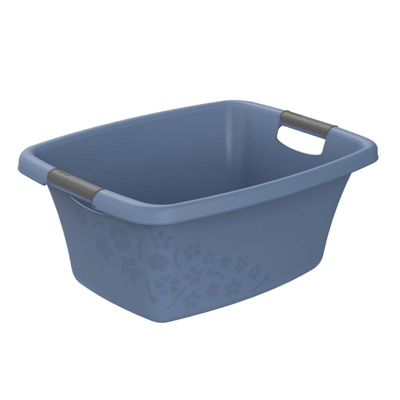 Load image into Gallery viewer, Rotho flowers wasmand 25l horizon blauw

