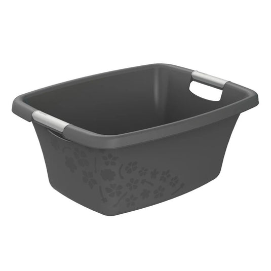 Rotho flowers wasmand 25l antraciet