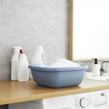 Rotho daily afwasteil 34x34x13 cm 8l horizon blauw