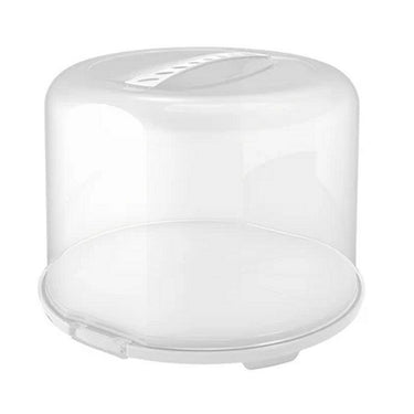 Rotho fresh taartdoos xl 35.5x34.5x26 cm wit transparant