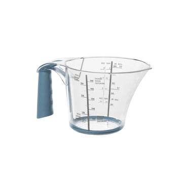 Rotho loft maatbeker 0,6l horizon blauwwit