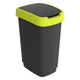 Rotho twist afvalbak 25l lime antraciet