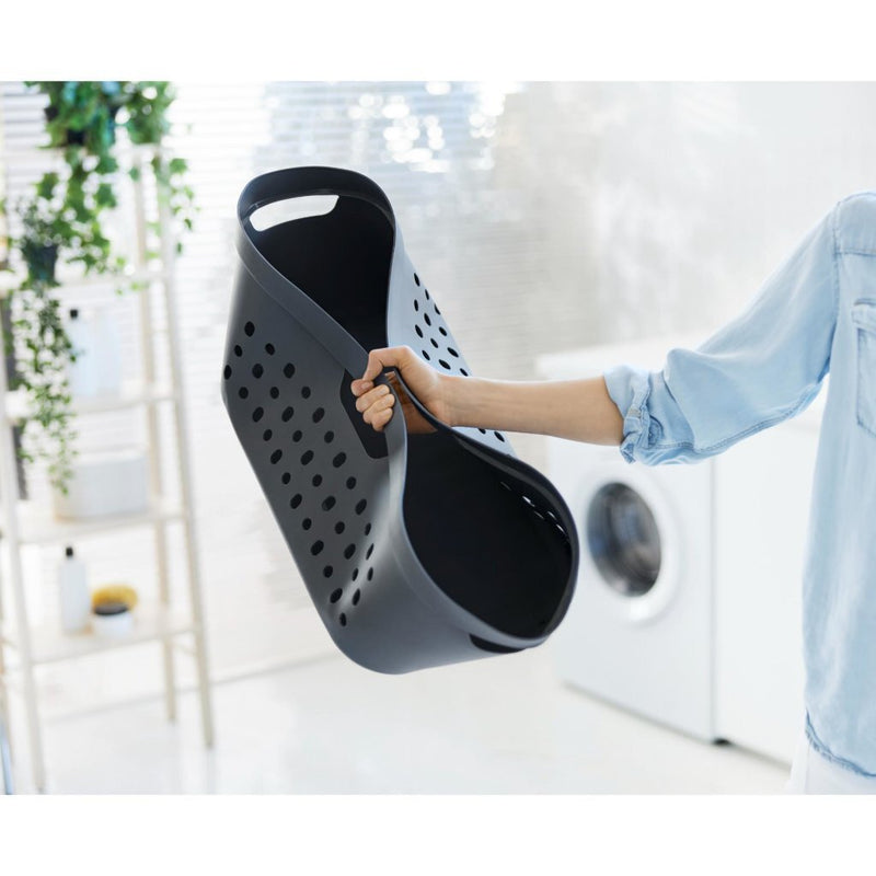 Load image into Gallery viewer, Rotho wasmand 39 l jona antraciet | 2 stuks
