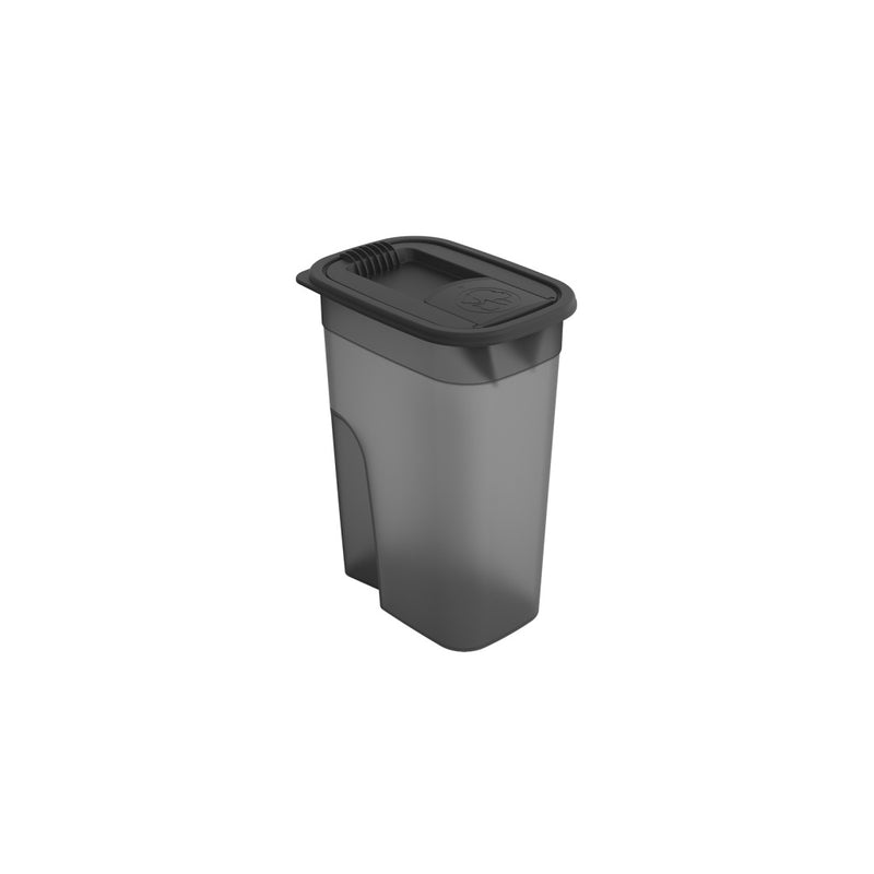 Load image into Gallery viewer, Rotho flo pet food container 4,1l antraciet transparant
