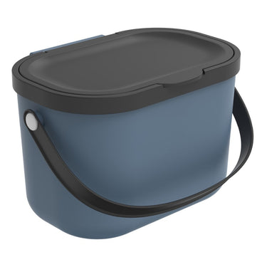 Rotho albula afvalscheiders - gft afvalbak - 3,2l - gerecycled materiaal - donker blauw