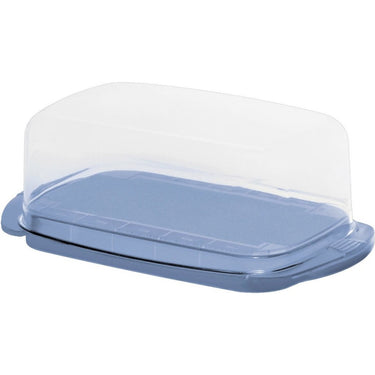 Rotho fresh botervloot 18x9.5x6.9 cm horizon blauw transparant