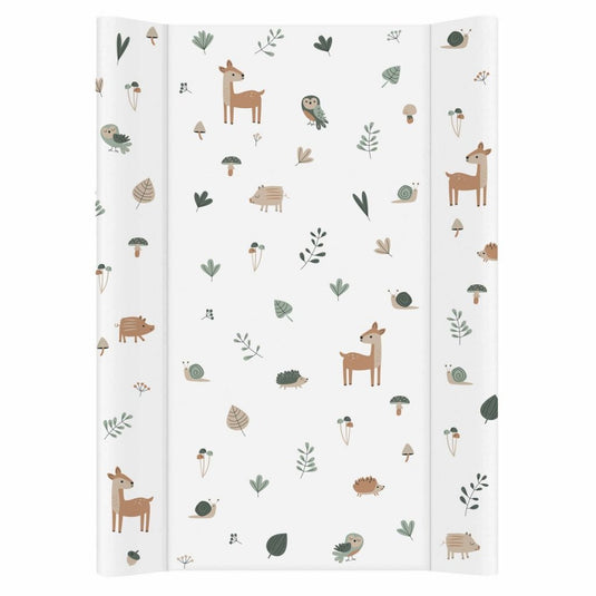 Rotho aankleedkussen bosdieren 50x70 cm wit