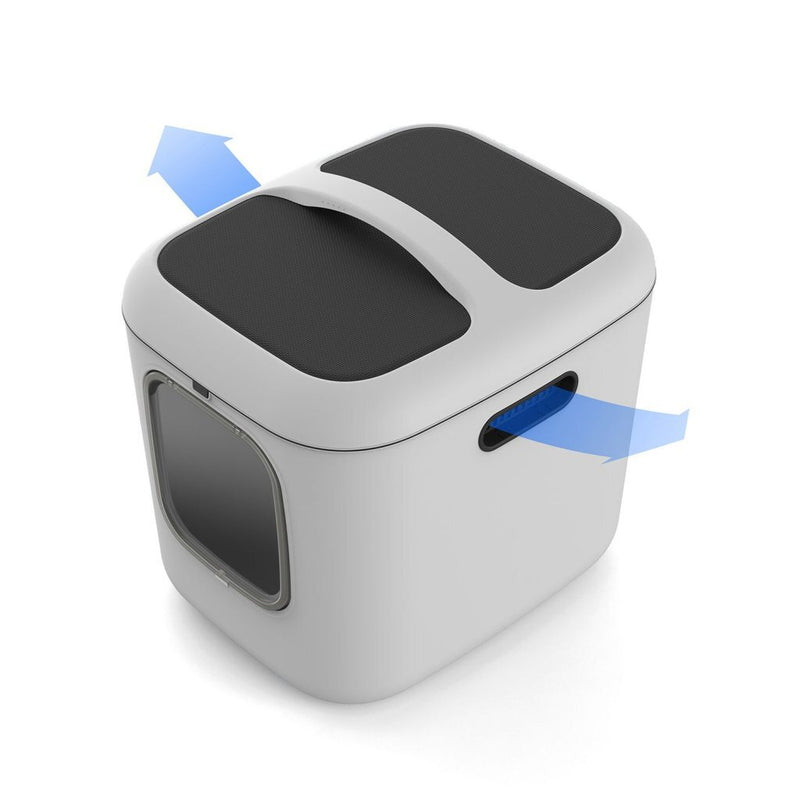 Load image into Gallery viewer, Rotho mypet biala xl kattenbak 61.4x49.2x57.6 cm wit
