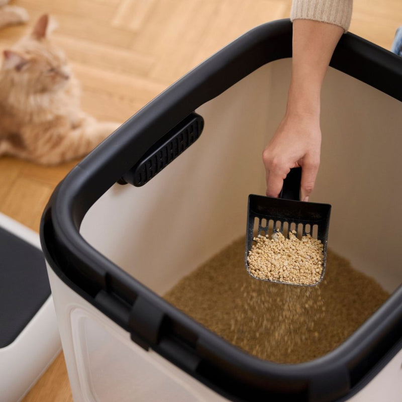 Load image into Gallery viewer, Rotho mypet biala xl kattenbak 61.4x49.2x57.6 cm wit
