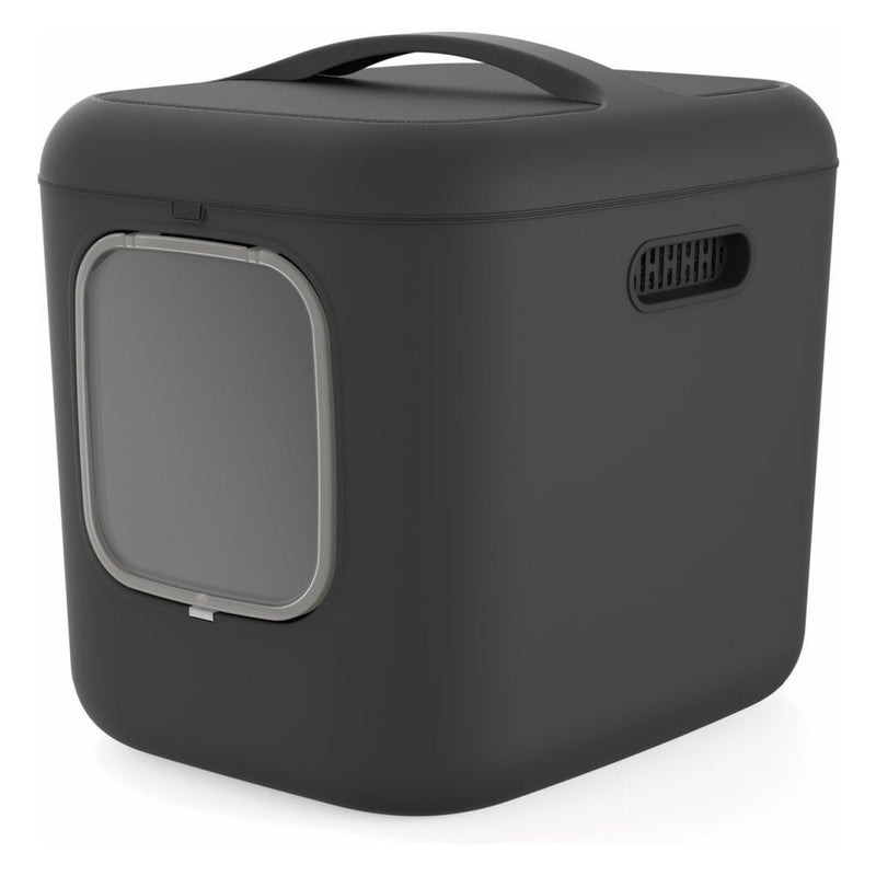 Load image into Gallery viewer, Rotho mypet biala xl kattenbak 61.4x49.2x57.6 cm antraciet
