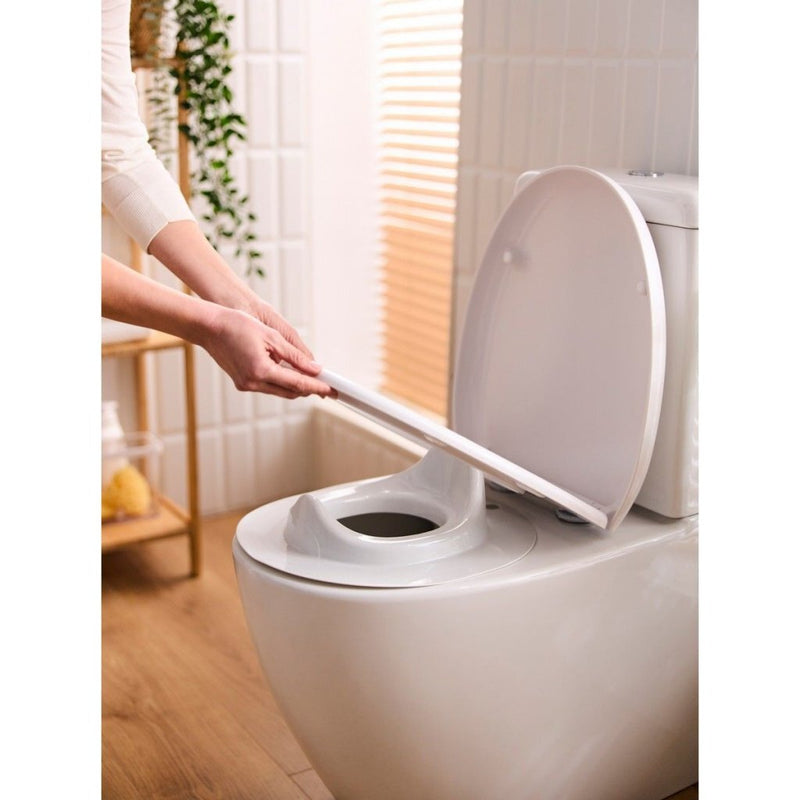 Load image into Gallery viewer, Rotho ava toiletverkleiner toilettrainer wit
