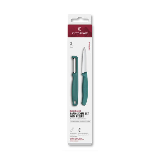 Victorinox schilmes + dunschiller groen
