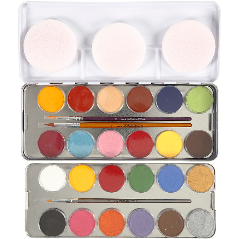 Afbeelding laden in galerijviewer, Https: www.cchobby.nl schmink-diverse-kleuren-24-kleur-1-set
