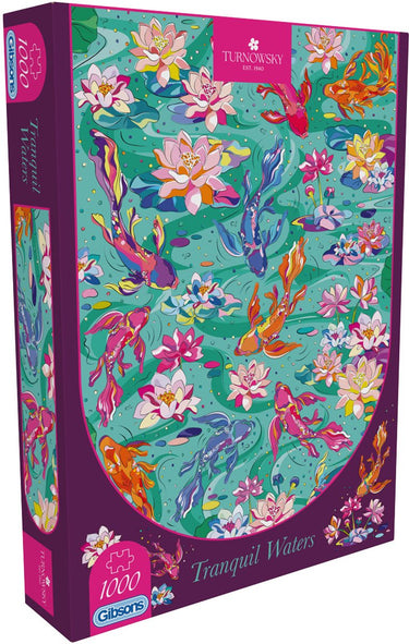Gibsons - stille wateren ( hot: tranquil waters ) - house of turnowsky - 1000 stukjes - 49×68cm - legpuzzel voor volwassenen