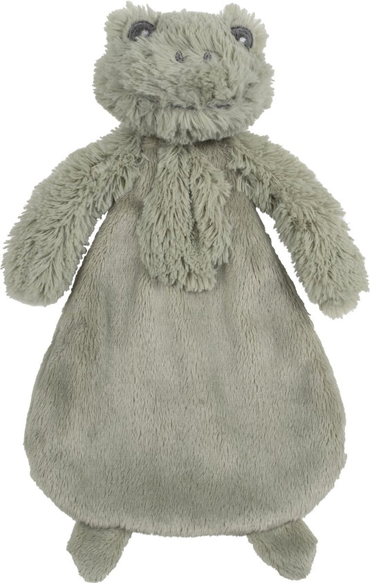 Happy horse kikker flex knuffeldoekje - groen - baby cadeau