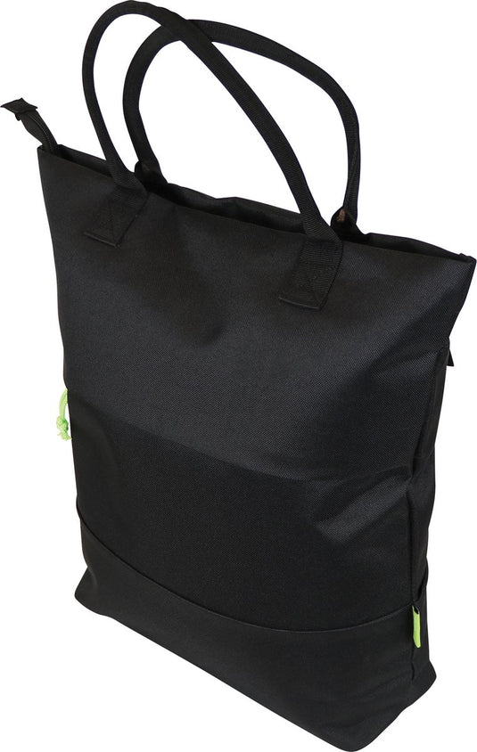 Dresco shopper fietstas - pakaftas 20 liter - zwart