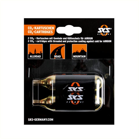 SKS air cartridges (2) 16gr. Airgun CO2