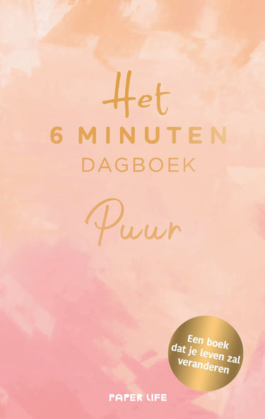 Spectrum het 6 minuten dagboek - puur - roze