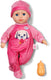 Baby born babypop anna pink 36cm met slaapogen en flesje.
