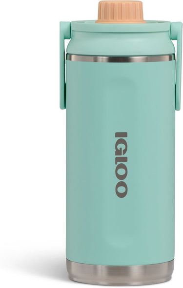 Igloo - twist 'n' chug - drinkfles - groen - 1 liter - thermosfles