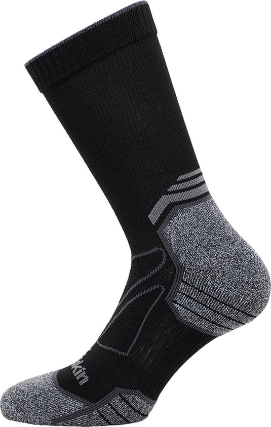 Jack wolfskin vojo light sock cl c unisex sportsokken - black