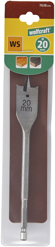 Wolfcraft vlakfreesboor | ø20 x 152mm | 1 stuk - 7638000