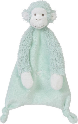 Happy horse aap mickey knuffeldoekje - lagoon groen - baby cadeau