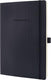 Sigel notitieboek - conceptum pure - a5 - softcover - zwart - 194 pagina's - 80 grams - lijn - si-co321