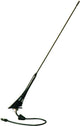 Carpoint dakantenne 45 cm – universeel – afschroefbaar – 3,8m kabel – verbeterde radio ontvangst – zwart – voor auto