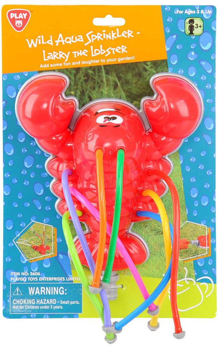 Load image into Gallery viewer, Playgo waterspeelgoed larry de kreeft - kleurrijke watersproeier speelgoed.
