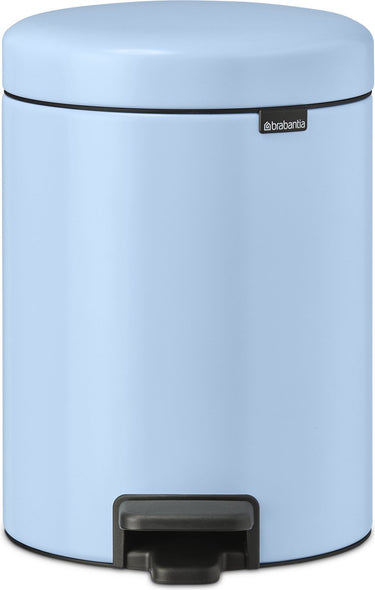 Brabantia newicon prullenbak - 5 liter - badkamer - dreamy blue
