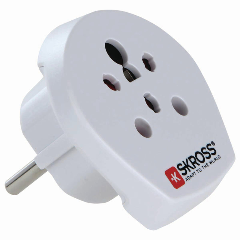 Afbeelding laden in galerijviewer, Skross Skross SKR1500217E Travel Adapter India Israel Denmark To Europe
