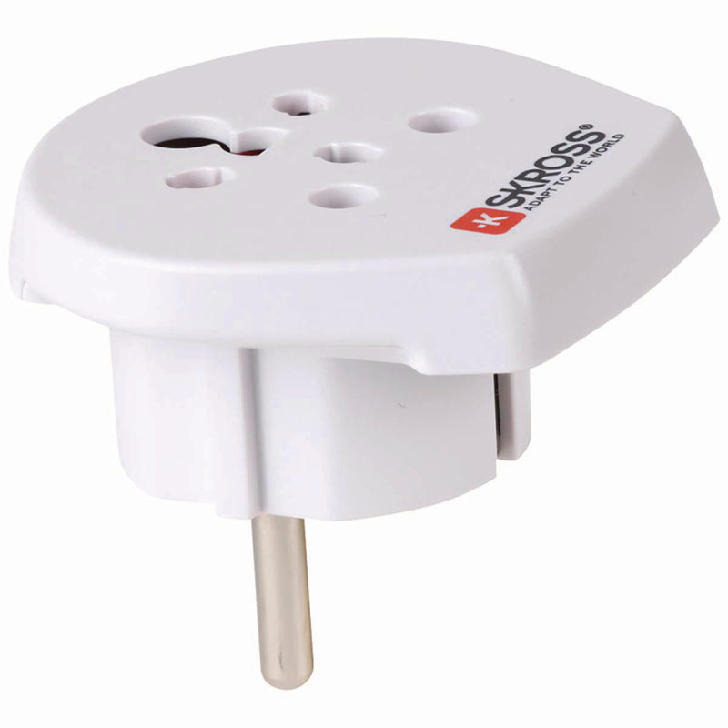 Afbeelding laden in galerijviewer, Skross Skross SKR1500217E Travel Adapter India Israel Denmark To Europe
