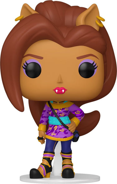 Funko monster high pop! vinyl figure clawdeen 9 cm pop! figuur