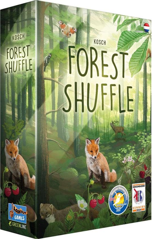 Lookout games - forest shuffle - nederlandstalig kaartspel