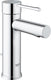 Grohe essence new wastafelkraan - lage uitloop - met trekwaste - chroom - waterbesparend