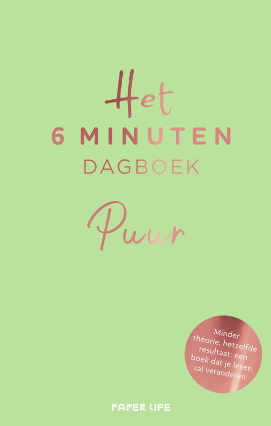 Spectrum het 6 minuten dagboek - puur - groen