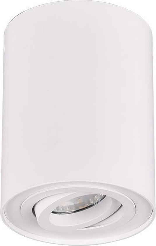Trio cookie - plafondlamp - wit mat - excl. 1x gu10 4,9 w - osram lichtbron - verlichting omhoog en omlaag - niet dimbaar