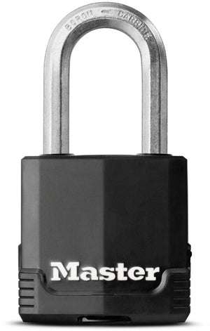 Masterlock excell m115eurdlf hangslot 49 mm - weerbestendig - inclusief 4 sleutels