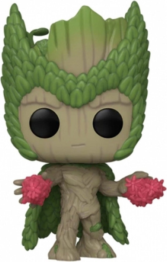 Funko marvel we are groot - groot as scarlet witch vinyl figuur 1395 pop! meerkleurig