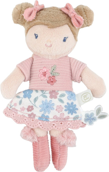 Little dutch knuffelpop - rosa - 10 cm