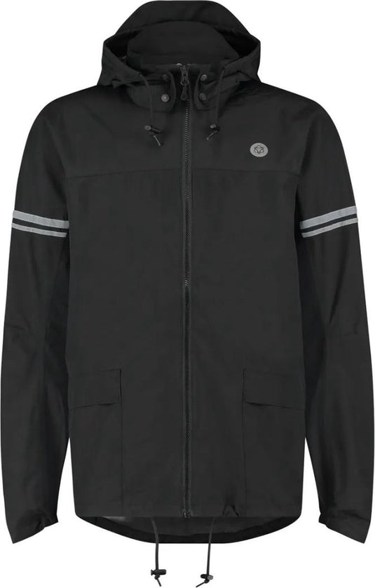 Agu section regenjas ii essential heren - zwart