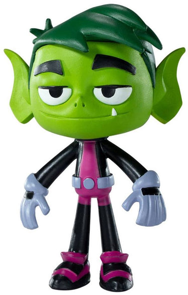 Noble collection dc comics: teen titans go - beast boy - mini bendyfigs