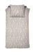 Damai bellezza - dekbedovertrek - satijn - 140x200 220 cm - cream + 1 kussensloop 60x70