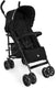 Hauck fold n care - lichtgewicht buggy met kap voor op reis - black