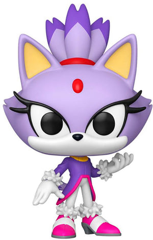 Funko sonic the hedgehog blaze vinylfiguur 1116 unisex pop! - neutraal - standard