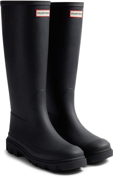 Hunter downpour tall boot unisex regenlaarzen - zwart