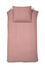 Cinderella weekend dekbedovertrek - 1 persoons - katoen - 140x200 220 cm - roze + 1 kussensloop 60x70