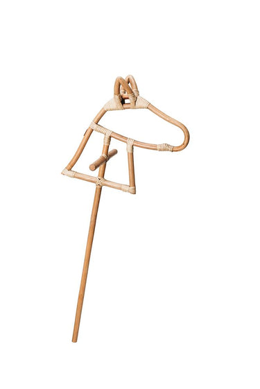 Poppie rotan stokpaard