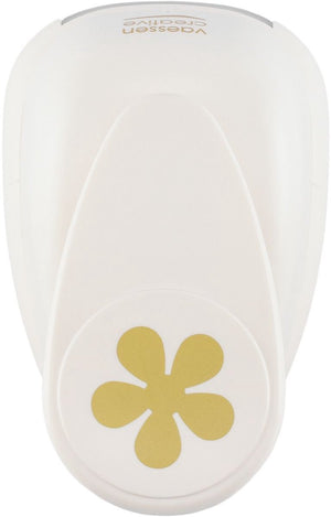 Vaessen creative pons - figuurpons - bloem - 4,6 x 4,6 cm